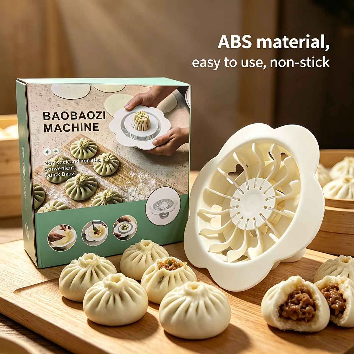 Kitchen Gadgets Dumpling Maker - Outil manuel pour faire des boulettes