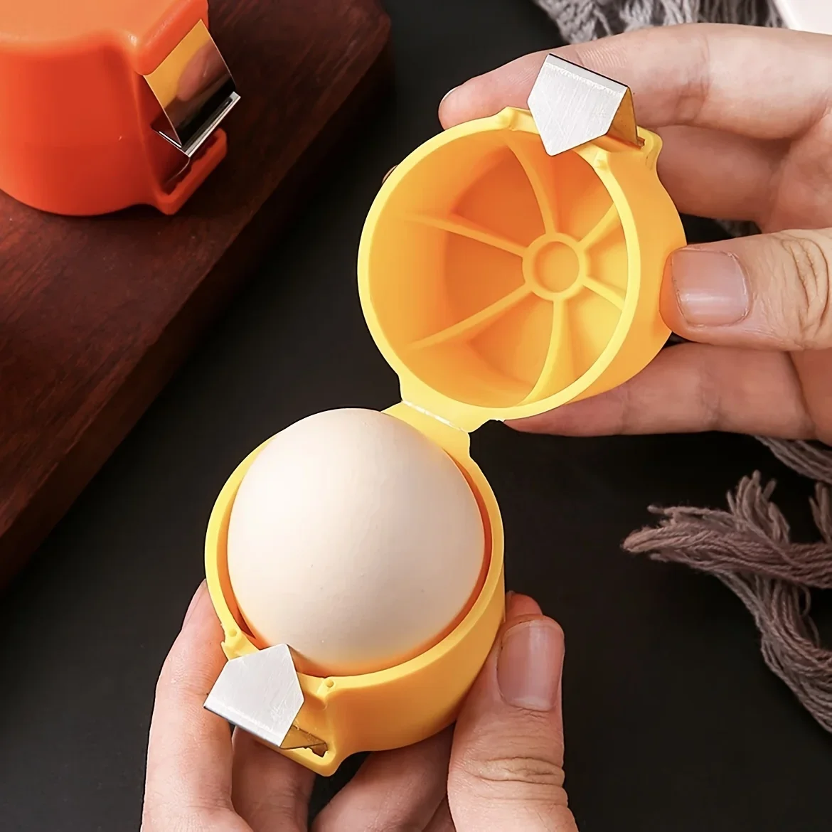 Egg Separator Tool - Séparateur de coquille d'œuf en acier