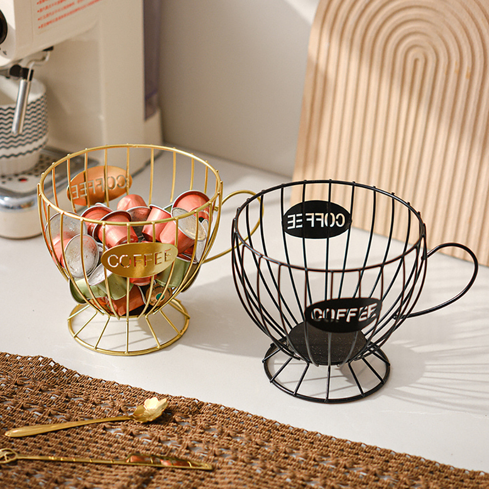Kitchen Gadgets Organizer - Porte-capsules de café en métal, grande