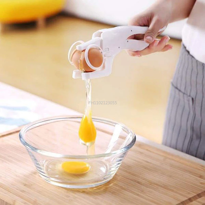 Egg Separator Tool - Ouvre-œufs manuel créatif, casse-œufs, ustensile de