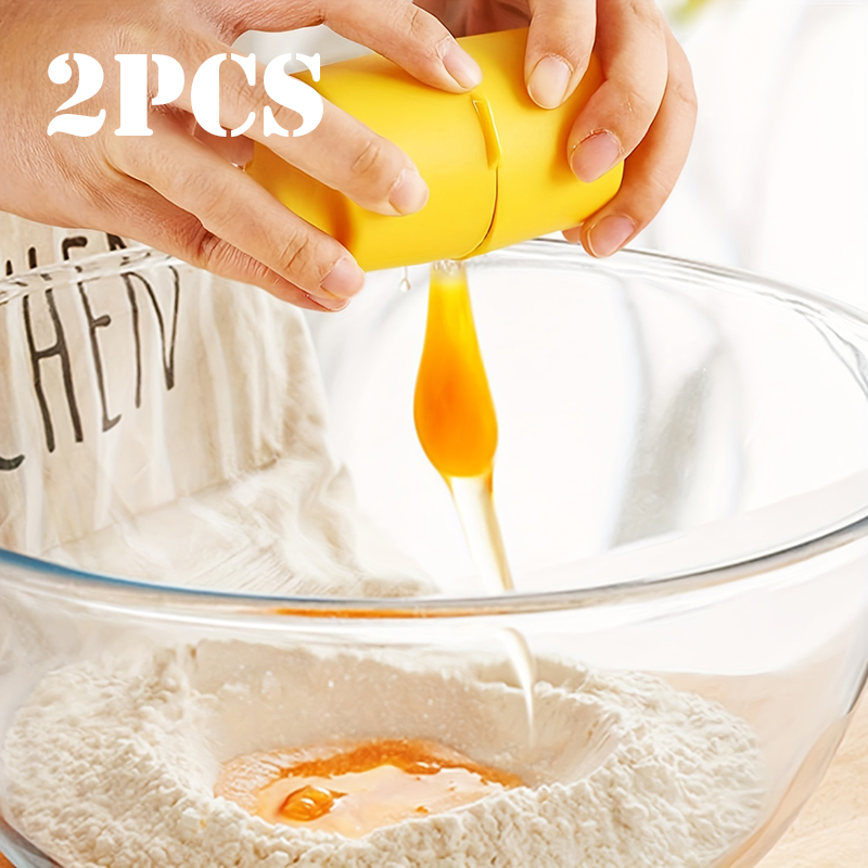 Egg Separator Tool - Mathiateur de coquille d'œuf portable, ouvre-œuf,