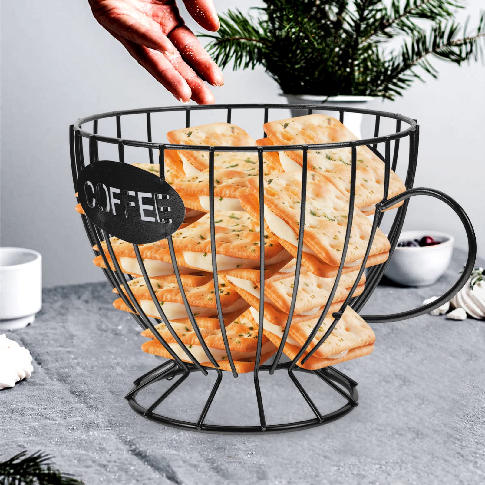 Porte-capsules de café en méta - Kitchen Gadgets Organizer avis et prix