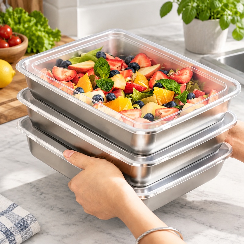 Ensemble de 3 récipients de co - Kitchen Gadgets Organizer avis et prix