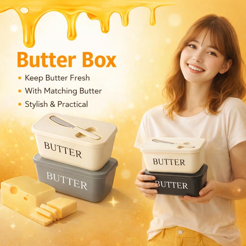 Pot à beurre en PP avec couver - Kitchen Gadgets Organizer avis et prix