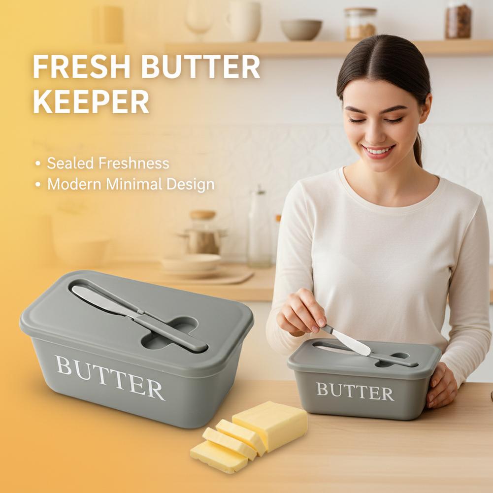 Pot à beurre en PP avec couver - Kitchen Gadgets Organizer avis et prix